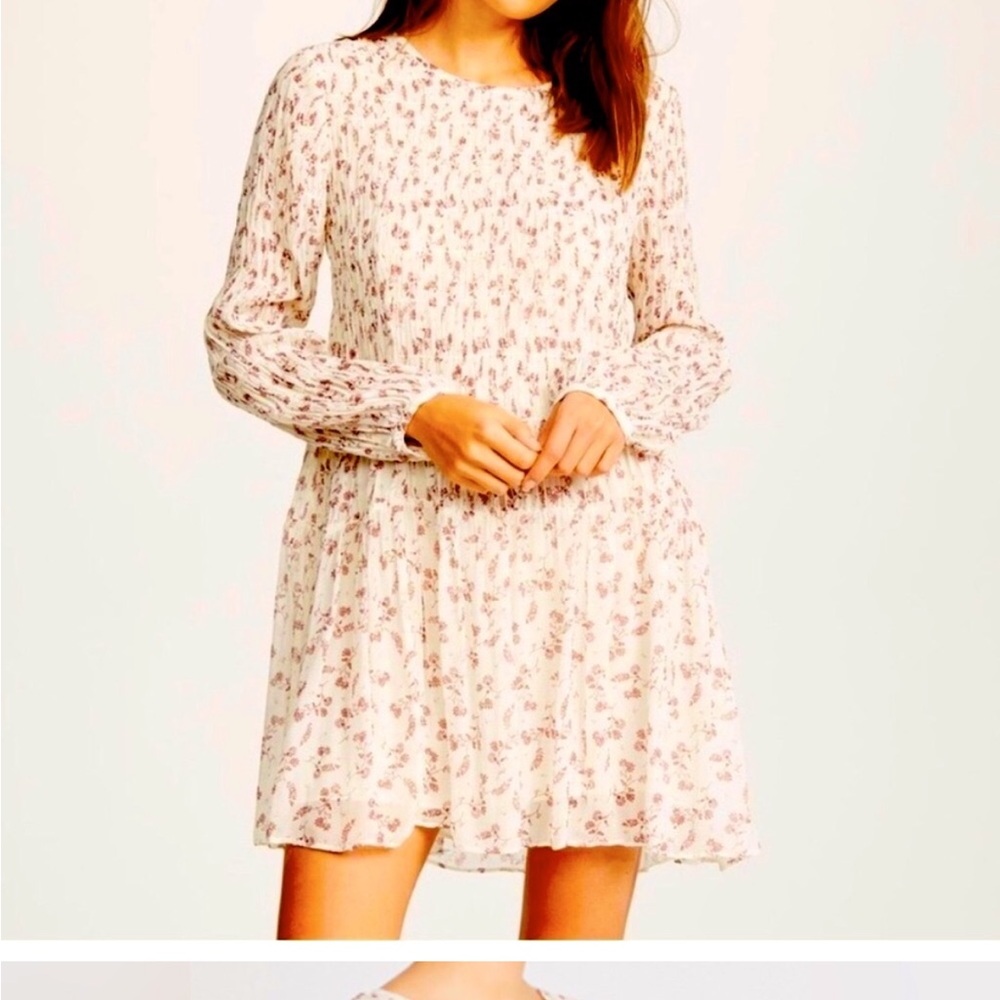 Frame Smocked Floral Dress Size S/P‎